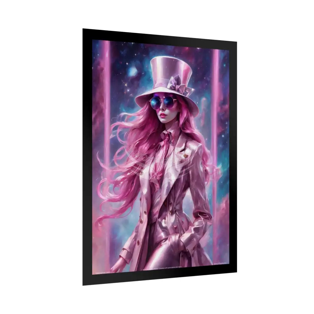 ’Pink Ladies’ Empowered Women Art Prints (Bold Female Characters)— Rolled Poster Set Poster