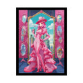 ’Pink Lady’ Empowered Women Anime Art Prints (Bold Female Characters) — Rolled Poster Set 18″ x 24″ (Vertical) / Semi