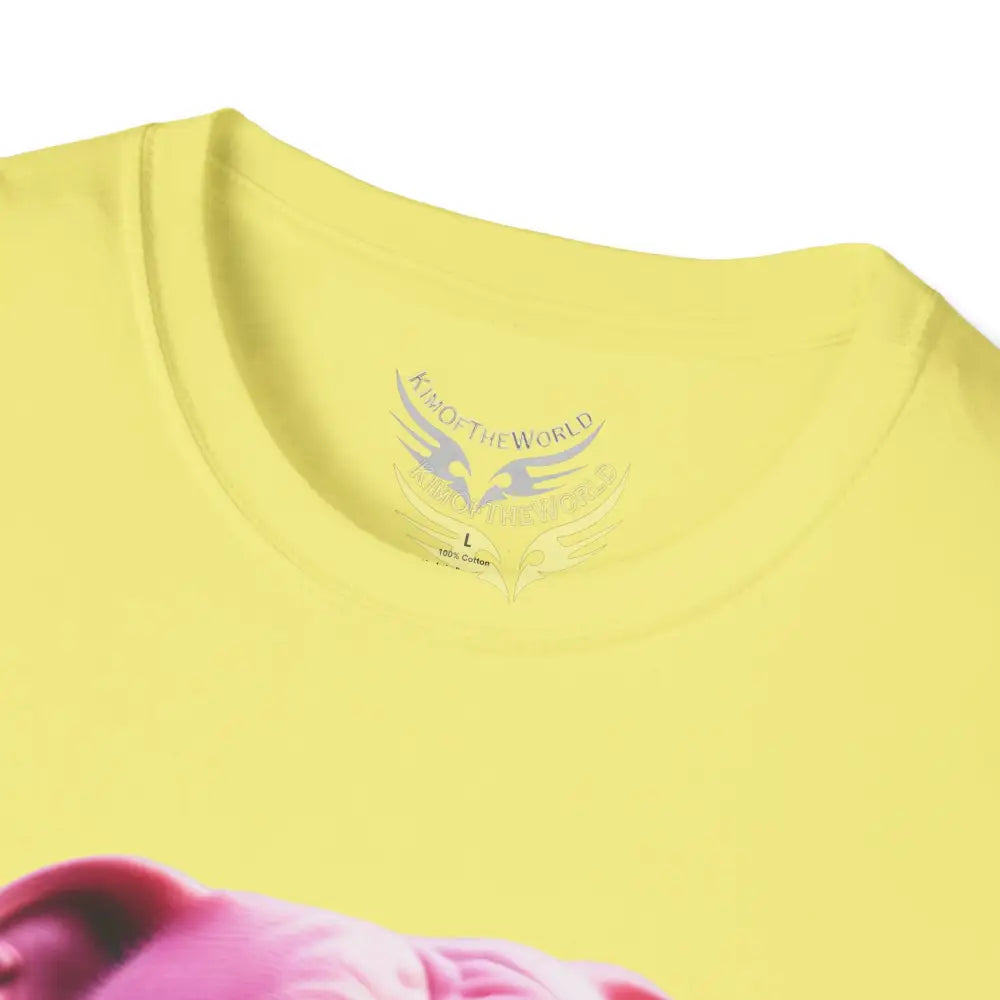 Pink Pit Bull Parent Tee - Softstyle T-Shirt T-Shirt