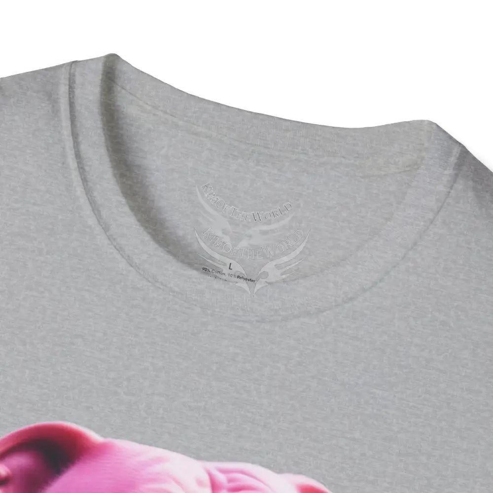 Pink Pit Bull Parent Tee - Softstyle T-Shirt T-Shirt