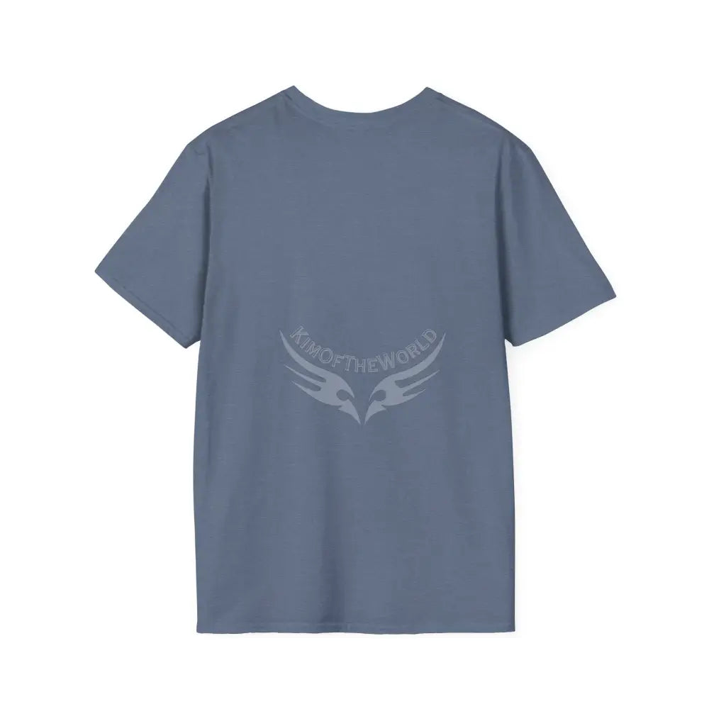Pink Pit Bull Parent Tee - Softstyle T-Shirt Heather Indigo / S T-Shirt
