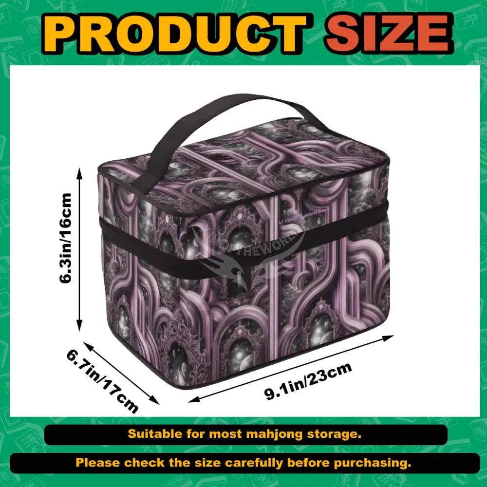 Portable Mahjong Bag - One Size - Mahjong