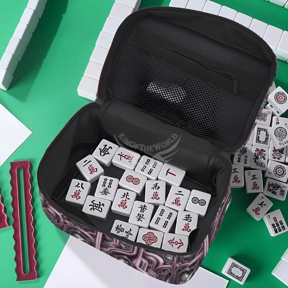 Portable Mahjong Bag - One Size - Mahjong