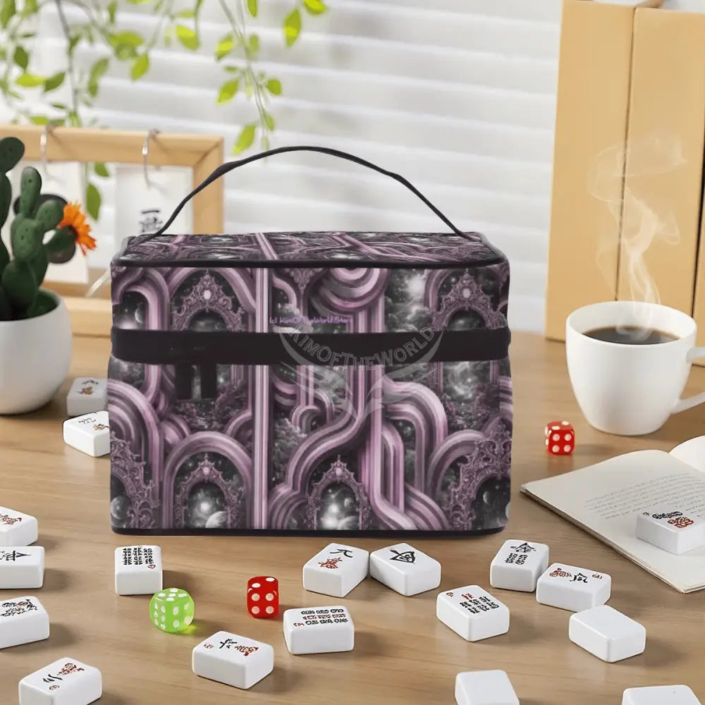 Portable Mahjong Bag - One Size - Mahjong