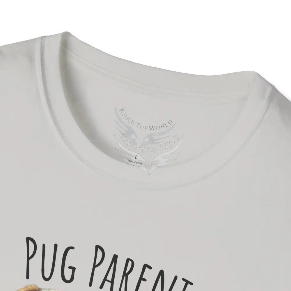 Pop Art ’Pug Parent’ Tee - Softstyle T-Shirt T-Shirt