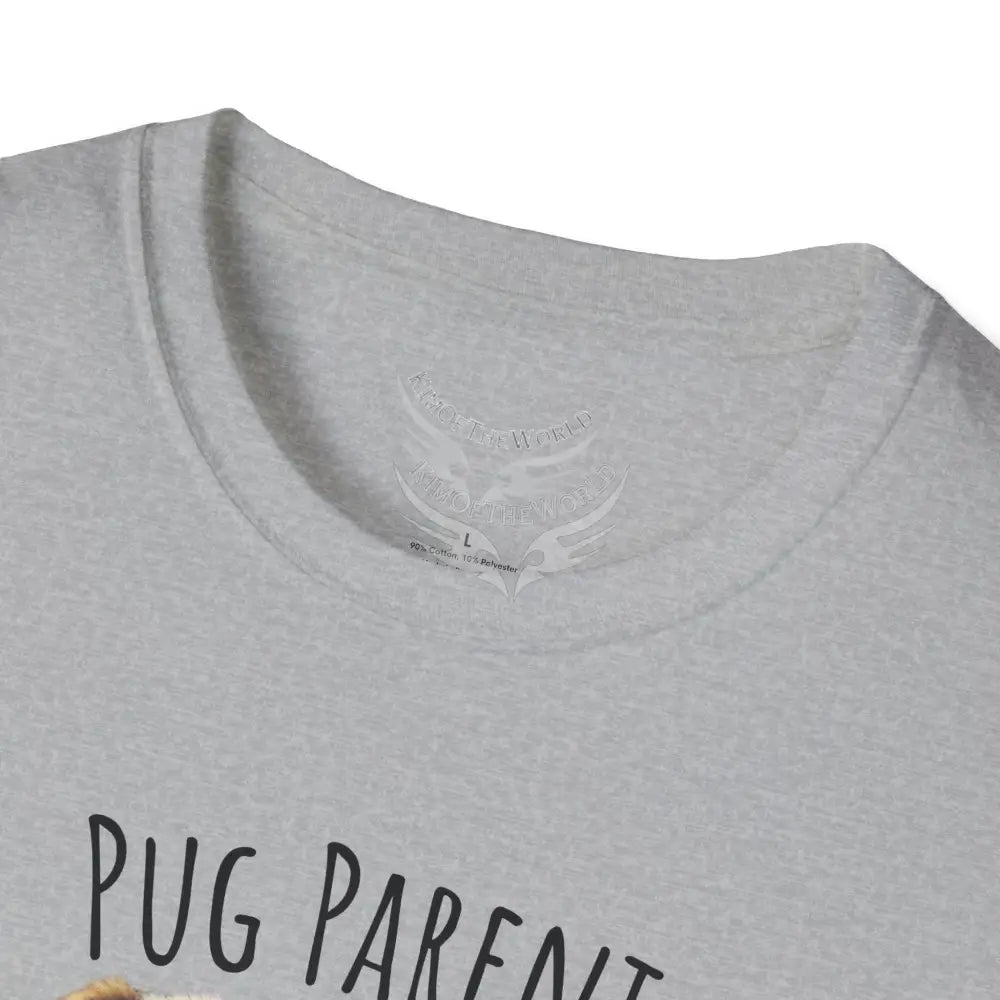 Pop Art ’Pug Parent’ Tee - Softstyle T-Shirt T-Shirt