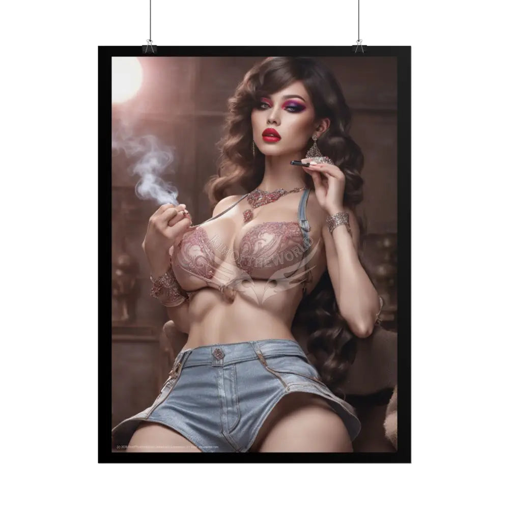 Pretty AI Girls Girlfriend - Rolled Poster Poster