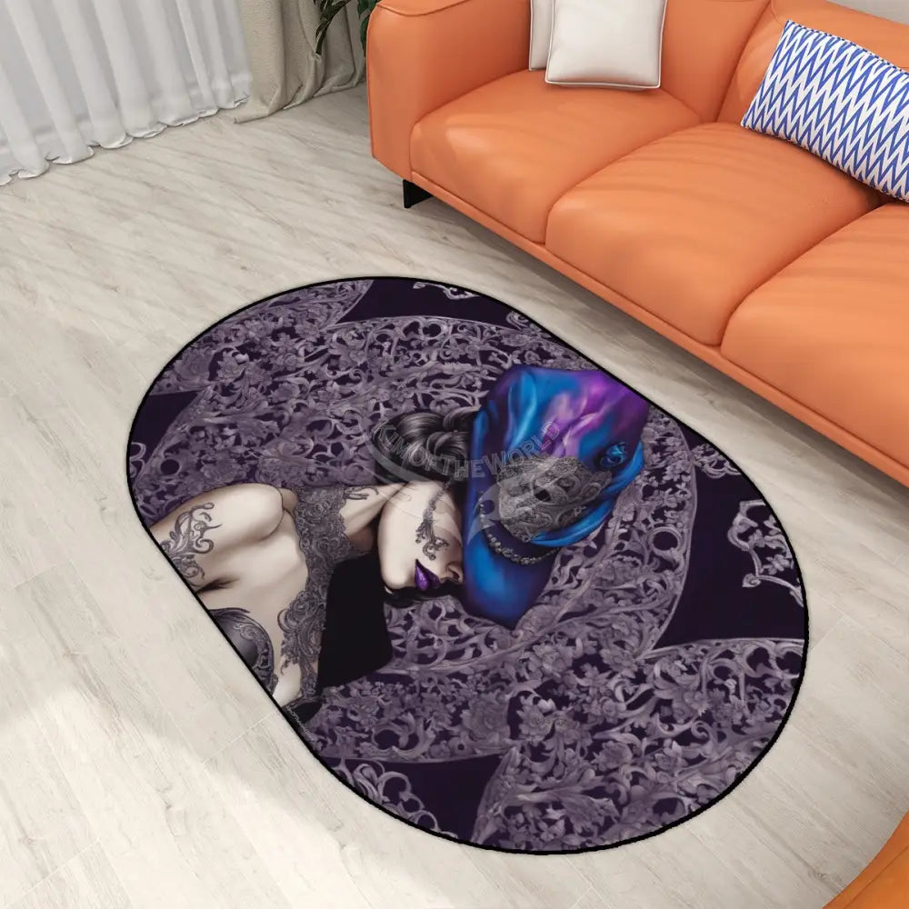 Multiple Sizes Oval Area Rug Rugs & Mats