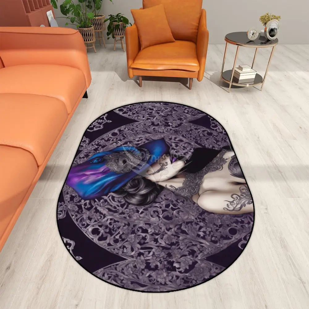 Multiple Sizes Oval Area Rug Rugs & Mats
