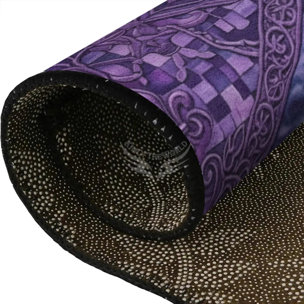 Purple Tie Dye 3D Design Area Rug Floor Carpet 8x5.3 - 96’’x64’’ - Rugs & Mats