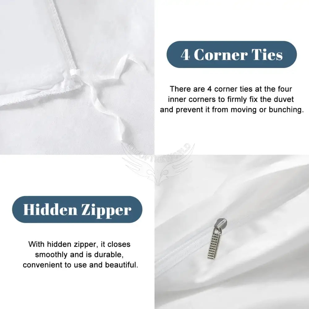 Queen Duvet Cover Set One Size Bedroom Decor