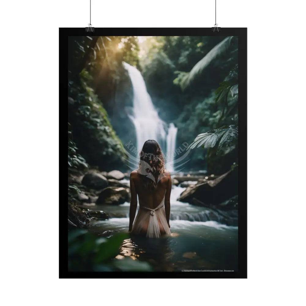 ’Rear View’ Sexy Woman - Fantasy Girls Poster Poster