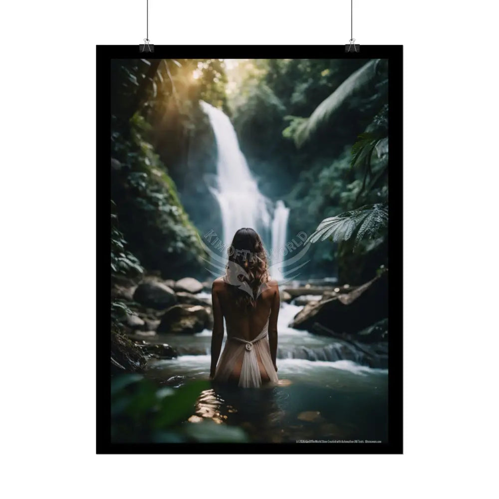 ’Rear View’ Sexy Woman - Fantasy Girls Poster Poster