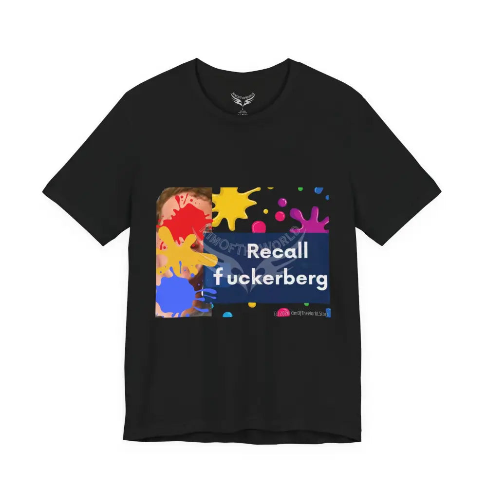 ’Recall F***berg’ T-Shirt XS / Black T-Shirt