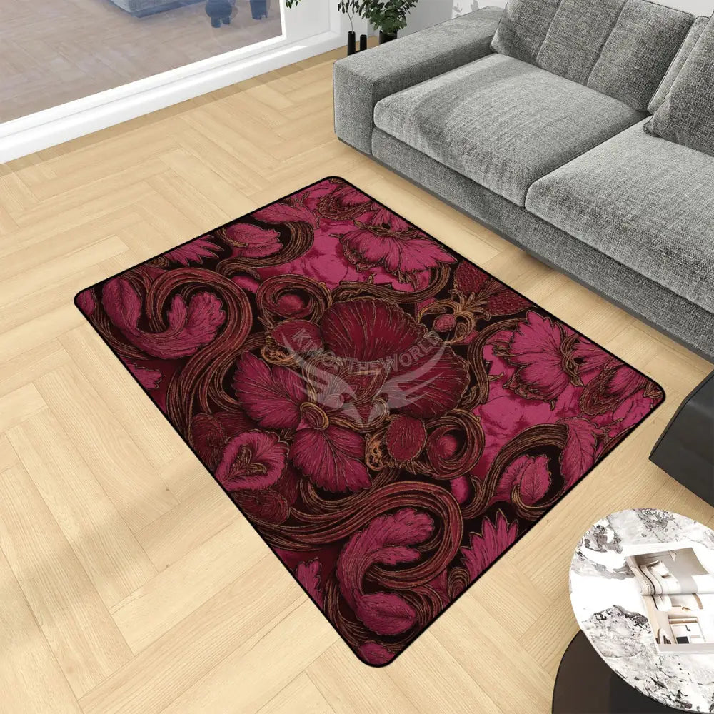Small Area Rug Floor Carpet 8x5.3 - 96’’x64’’ - Rugs & Mats