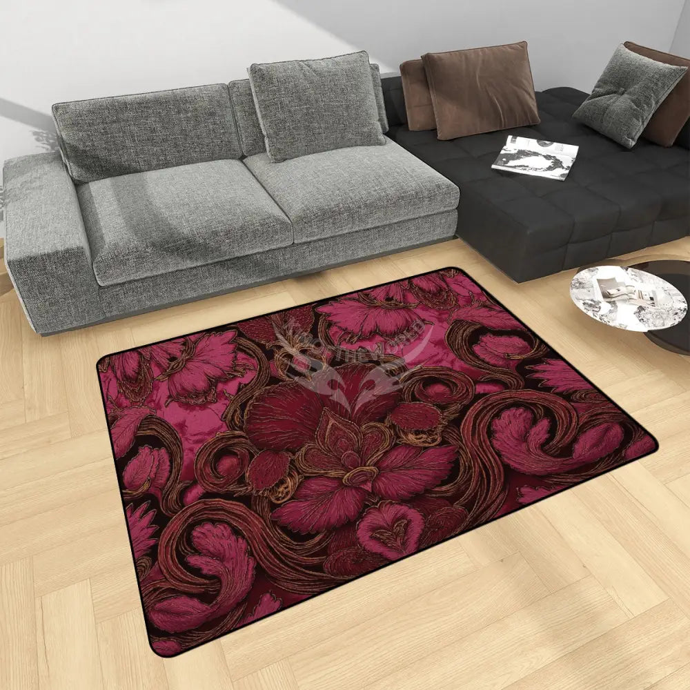Small Area Rug Floor Carpet 8x5.3 - 96’’x64’’ - Rugs & Mats