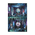 Reflections of Universe & Other-Worldly Multi-Level Fantasy Matte Stretched Canvas Wall Art 40’’ x 60’’ (Vertical)