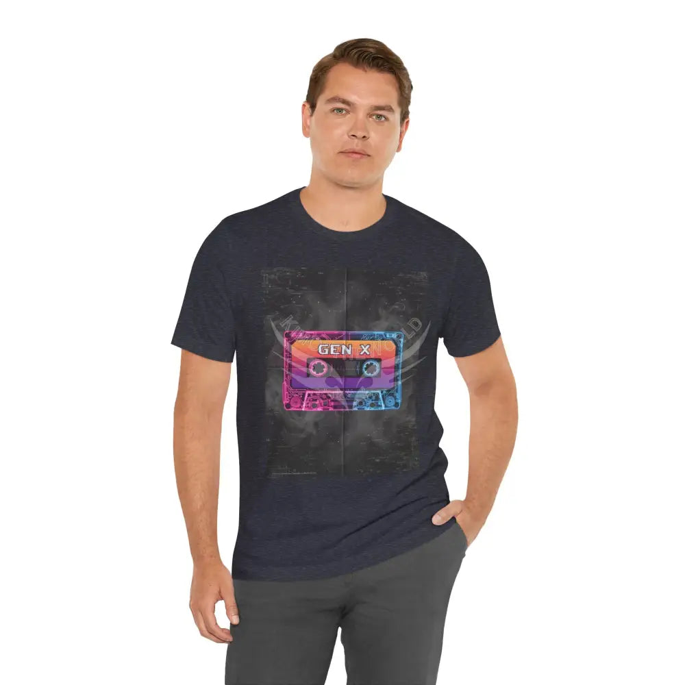 Retro Cassette Tape Gen X Tee — T-Shirt T-Shirt