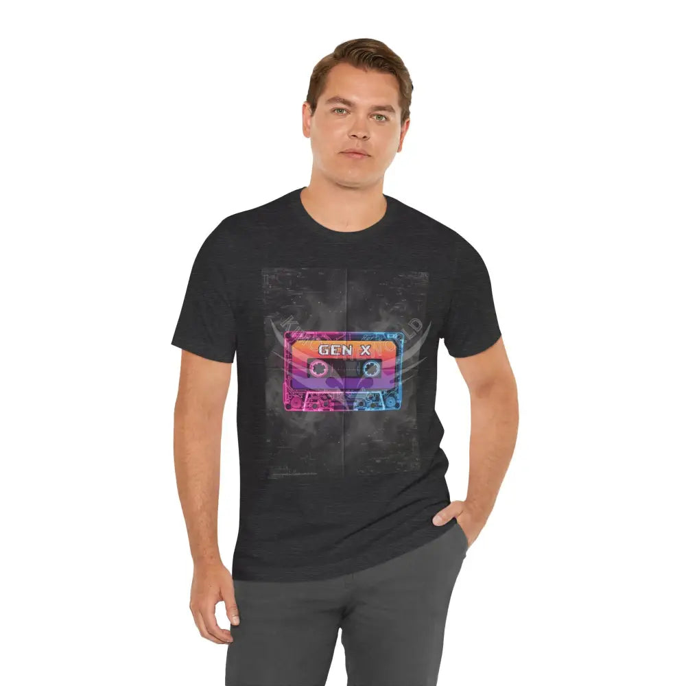 Retro Cassette Tape Gen X Tee — T-Shirt T-Shirt