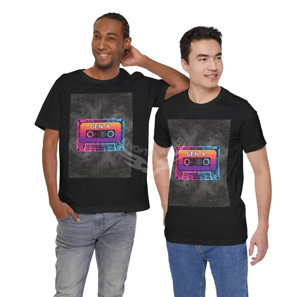 Retro Cassette Tape Gen X Tee — T-Shirt T-Shirt