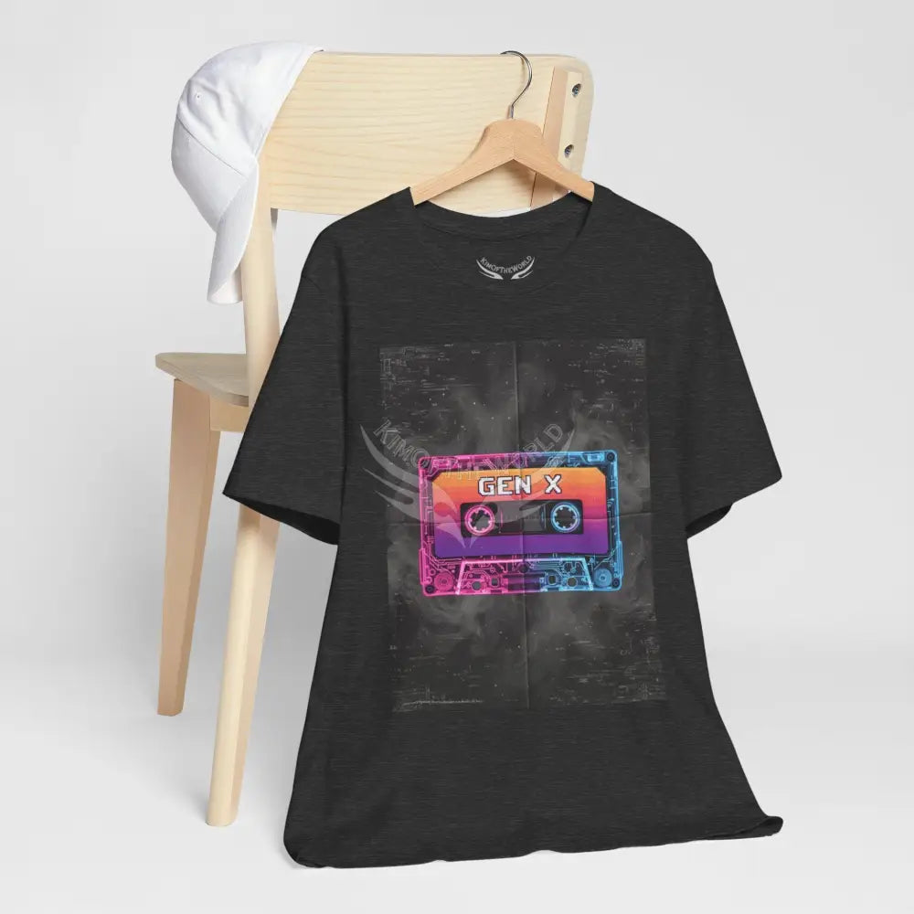 Retro Cassette Tape Gen X Tee — T-Shirt T-Shirt