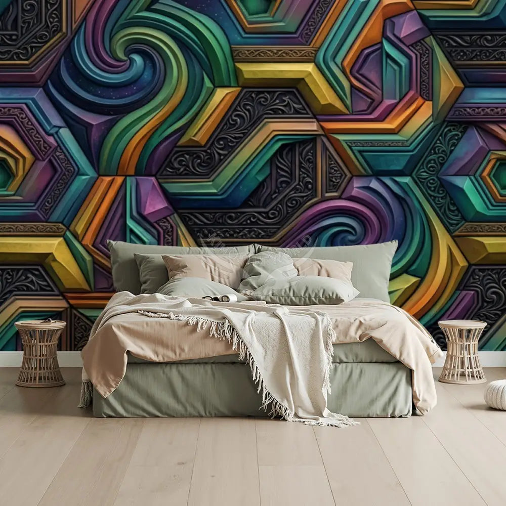 Unpasted Mural Wallpaper 144’’x100’’ 144’’x100’’ Wall Coverings