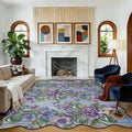 Scalloped Area Rug 120’’x96’’ 120’’x96’’ Rugs & Mats
