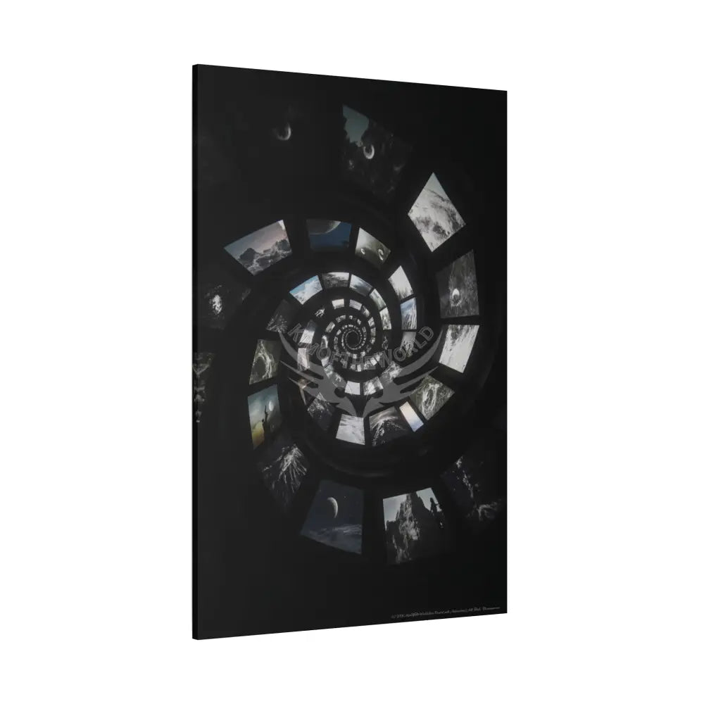 Sci Fi Multiverse Canvas Print — Dimensional Wall Art Canvas