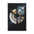 Sci Fi Multiverse Canvas Print — Dimensional Wall Art 24’’ x 36’’ (Vertical) / 1.25’’ Canvas