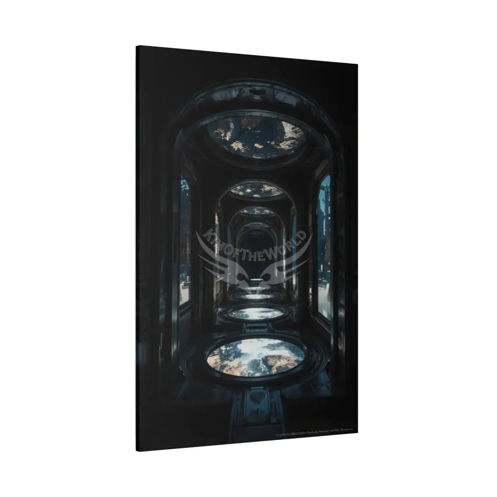 Sci Fi Multiverse Canvas Print — Dimensional Wall Art Canvas
