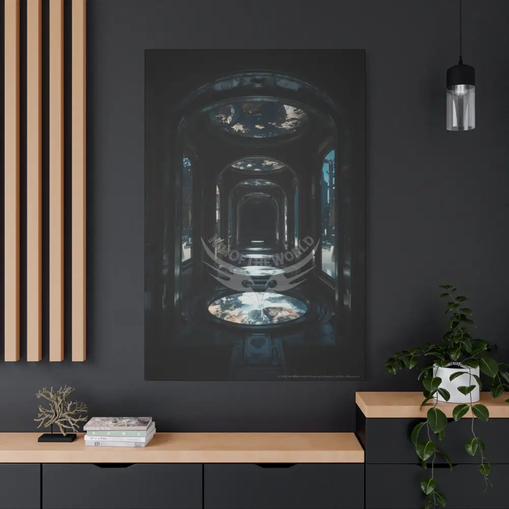 Sci Fi Multiverse Canvas Print — Dimensional Wall Art Canvas