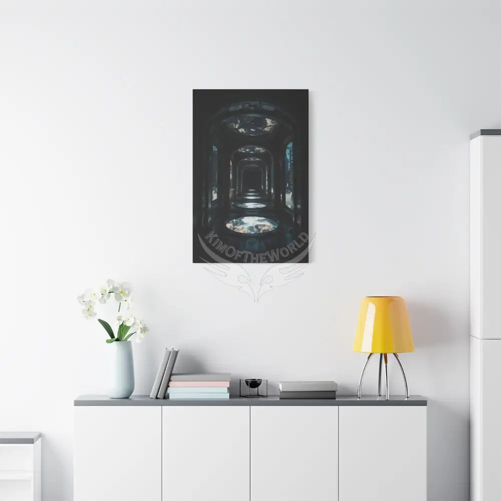 Sci Fi Multiverse Canvas Print — Dimensional Wall Art Canvas