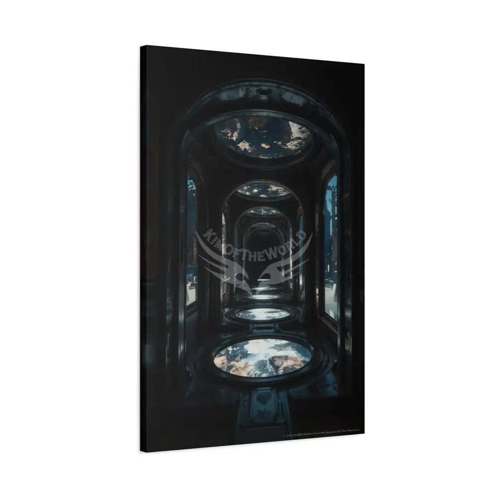 Sci Fi Multiverse Canvas Print — Dimensional Wall Art Canvas