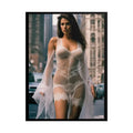 Sheer Street Fashion Girl Rolled Posters — Subtle Sexy Seductive Wall Art 18″ x 24″ (Vertical) / Matte Poster