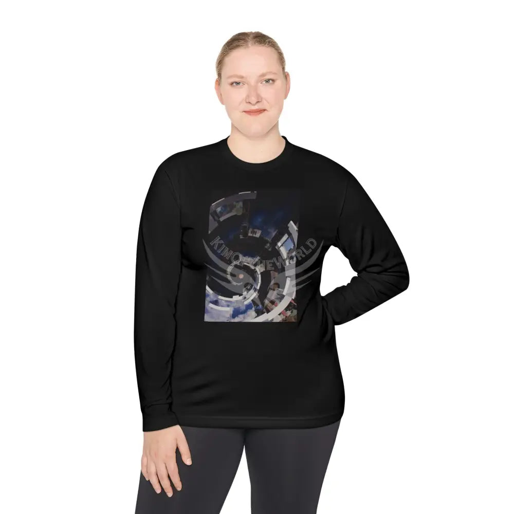 Spiral Cityscape Long Sleeve Tee Long-sleeve
