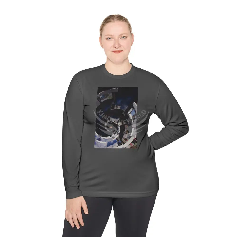 Spiral Cityscape Long Sleeve Tee Long-sleeve