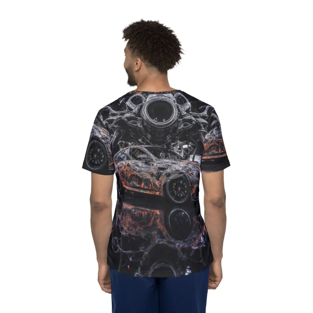 Steampunk Mechanical Burst Sports Jersey All Over Prints