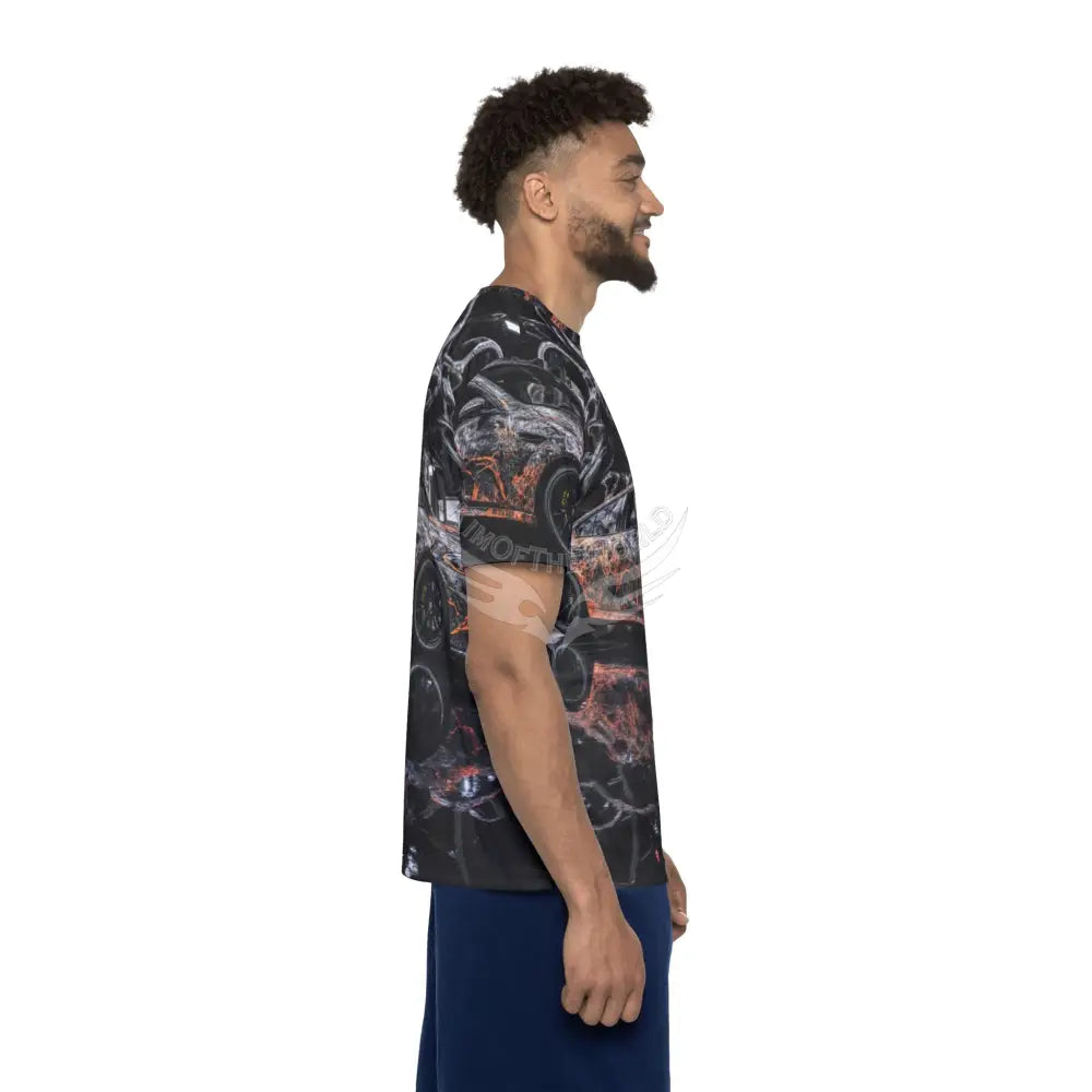 Steampunk Mechanical Burst Sports Jersey All Over Prints