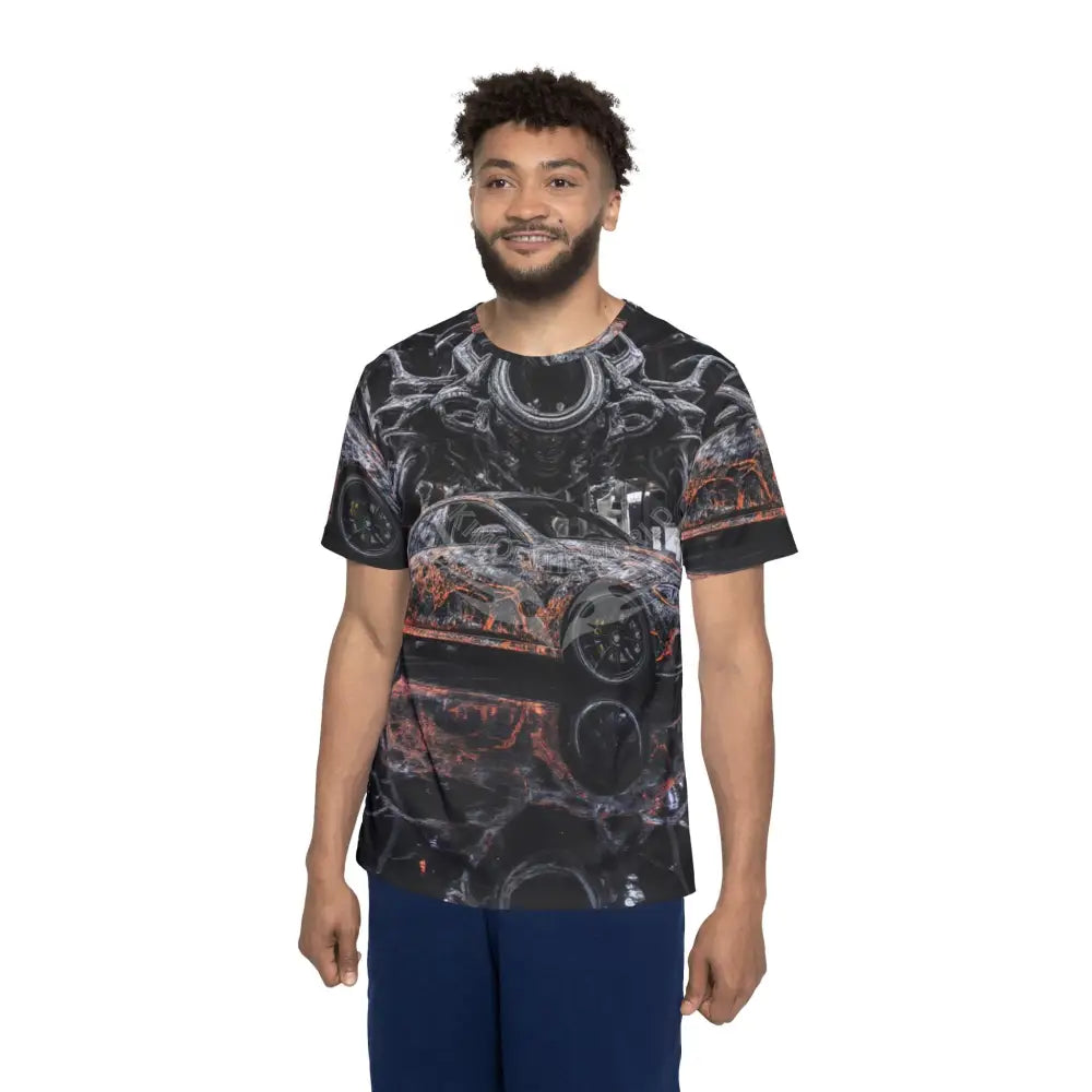 Steampunk Mechanical Burst Sports Jersey All Over Prints