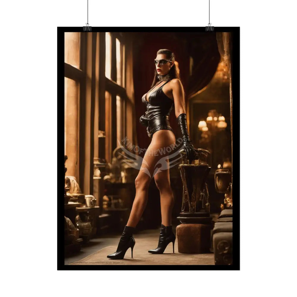 Street Fashion Cute Tall Girlfriend Giantess Girl Rolled Posters — Wall Art Poster