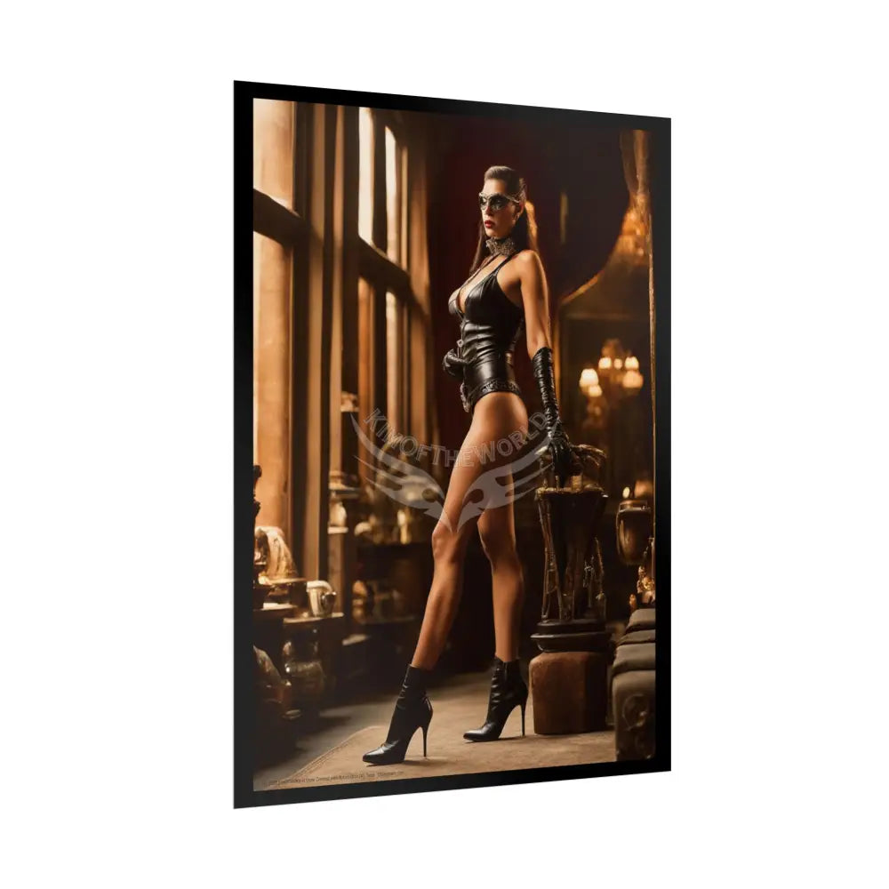 Street Fashion Cute Tall Girlfriend Giantess Girl Rolled Posters — Wall Art Poster