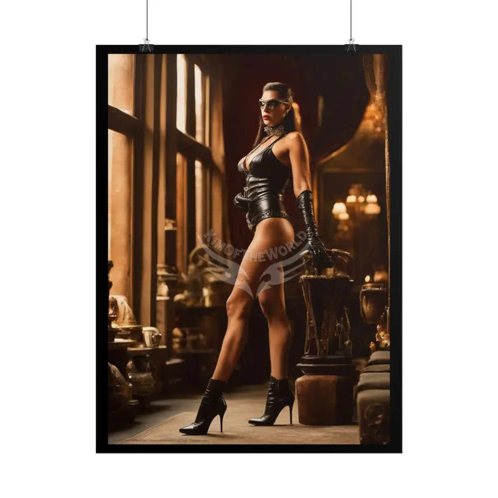 Street Fashion Cute Tall Girlfriend Giantess Girl Rolled Posters — Wall Art Poster