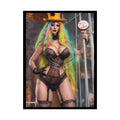 Street Fashion Girl Rolled Posters — Subtle Girl Wall Art 18″ x 24″ (Vertical) / Semi Glossy Poster