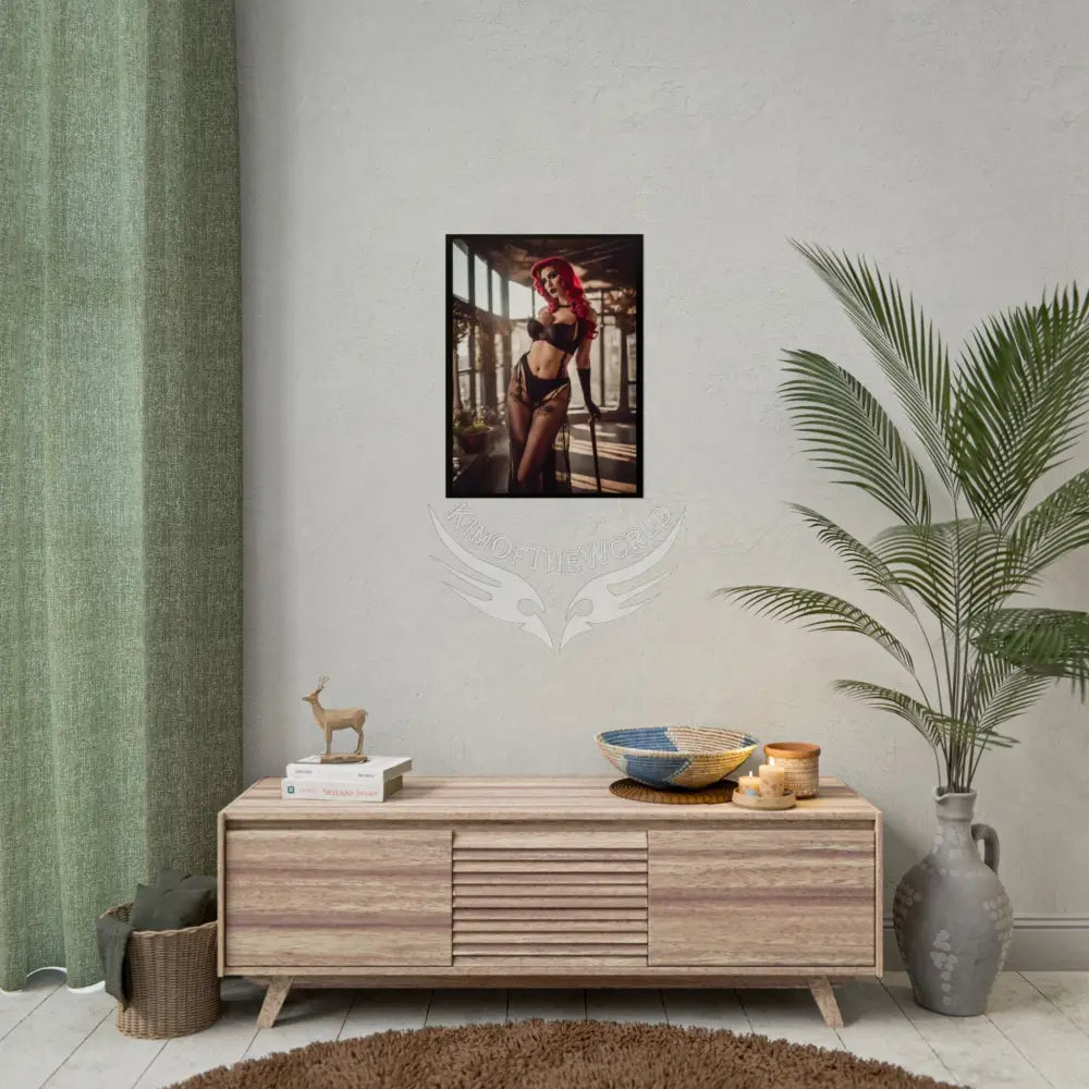 Street Fashion Girl Rolled Posters — Subtle Girl Wall Art Poster