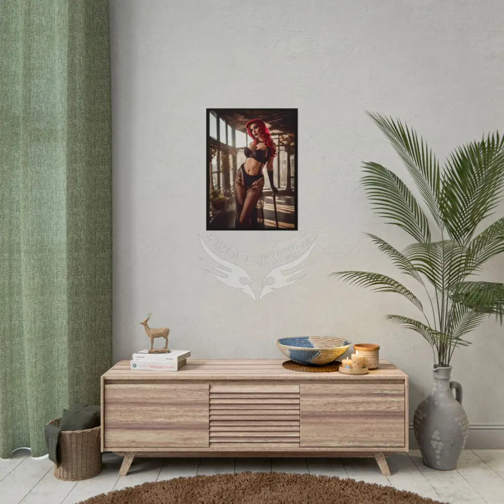 Street Fashion Girl Rolled Posters — Subtle Girl Wall Art Poster