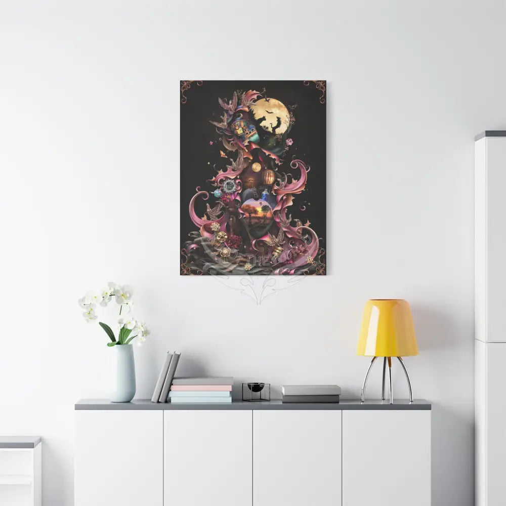 Surreal 3D Magic Dimensional Canvas Art — 3D Portal Shoe Lover’s Wall Decor Canvas