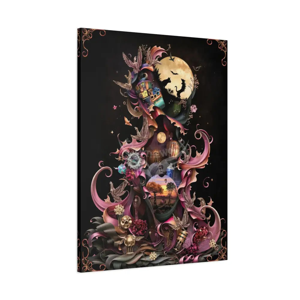 Surreal 3D Magic Dimensional Canvas Art — 3D Portal Shoe Lover’s Wall Decor Canvas