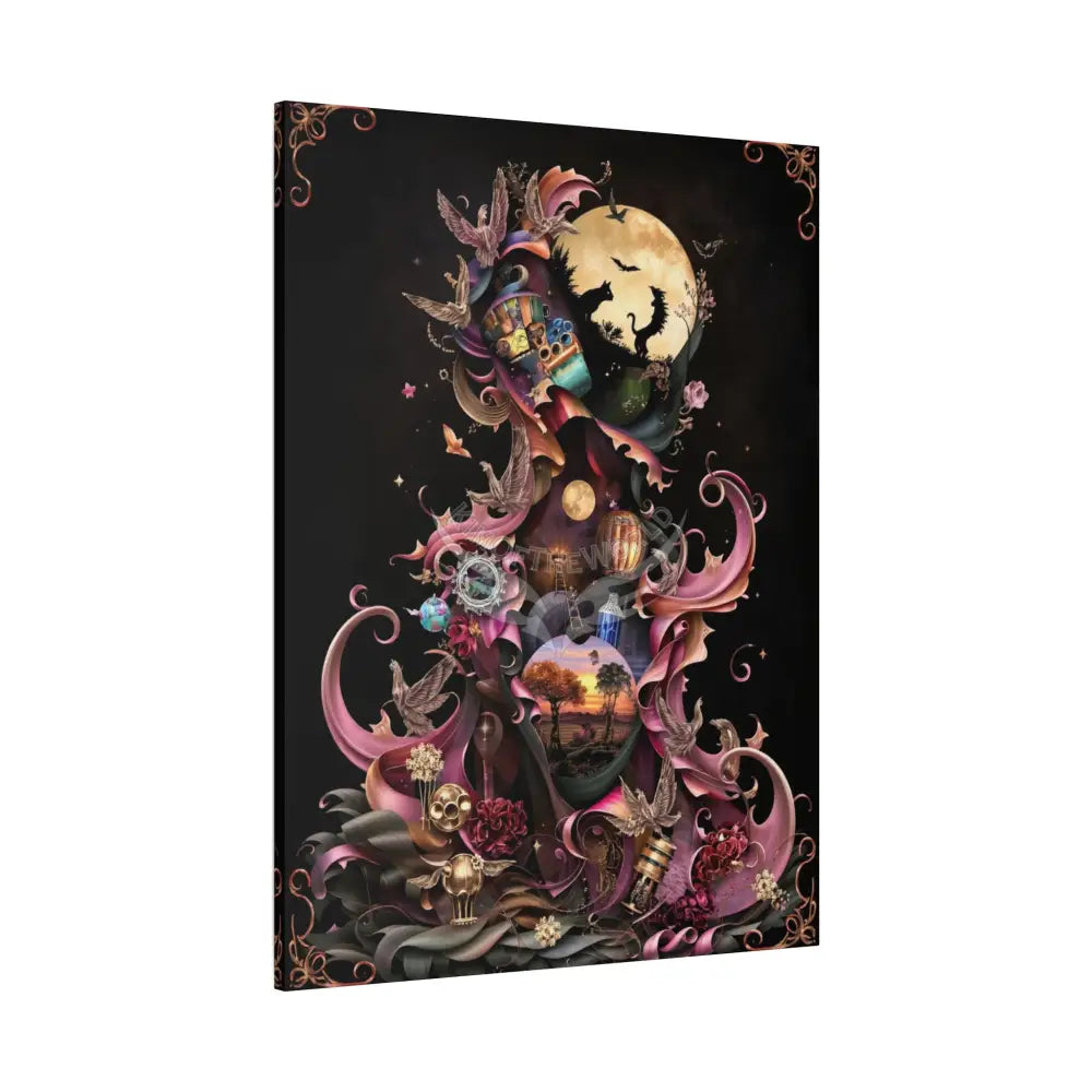Surreal 3D Magic Dimensional Canvas Art — 3D Portal Shoe Lover’s Wall Decor Canvas
