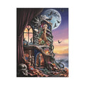 Surreal 3D Magic Stiletto Dimensional Cats Canvas Art — 3D Portal Shoe Lover’s Wall Decor 30’’ x 40’’ (Vertical)
