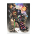 Surreal Magic Stiletto Dimensional Canvas Art — 3D Portal Shoe Lover’s Wall Decor 30’’ x 40’’ (Vertical) / 1.25’’ Canvas